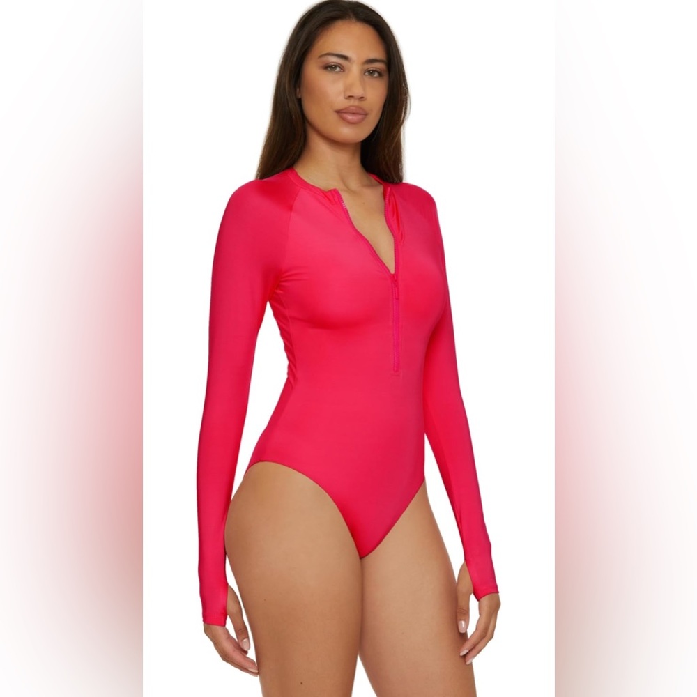 New Trina Turk Women's Monaco Paddle One Piece Swimsuit